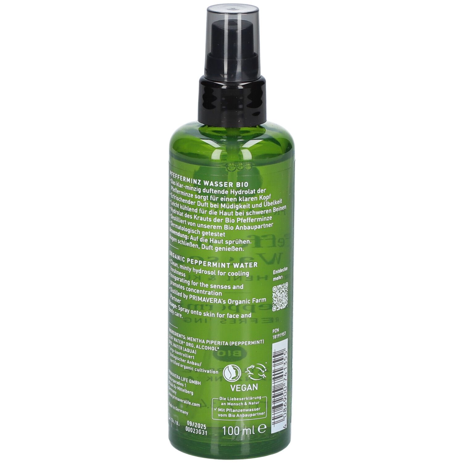 PRIMAVERA® Pfefferminz Wasser