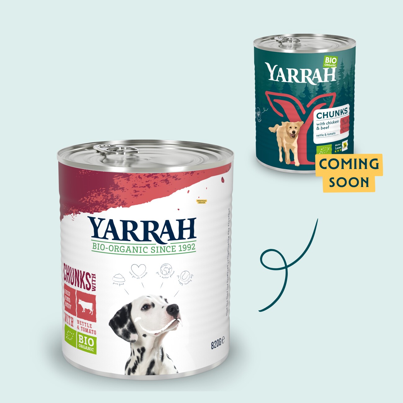 Yarrah Bio Adult 6x820 g Rind