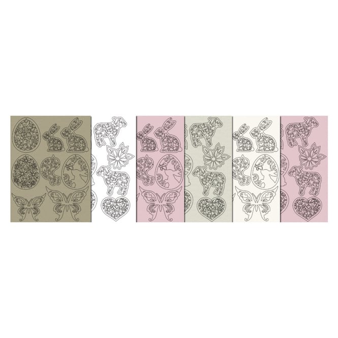 Bastelset - Ostern - Shabby