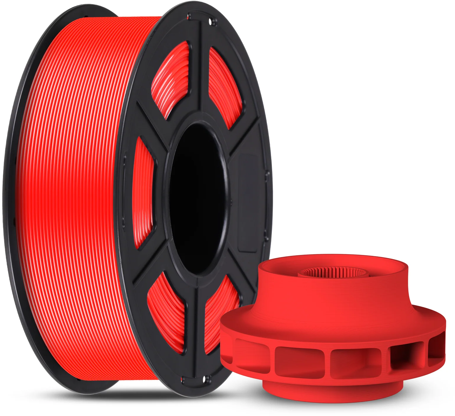 Anycubic  ASA Red, 1,75 mm / 1000 g    UV-beständiges Hochleistungsfilament für anspruchsvolle Außenanwendungen in Red