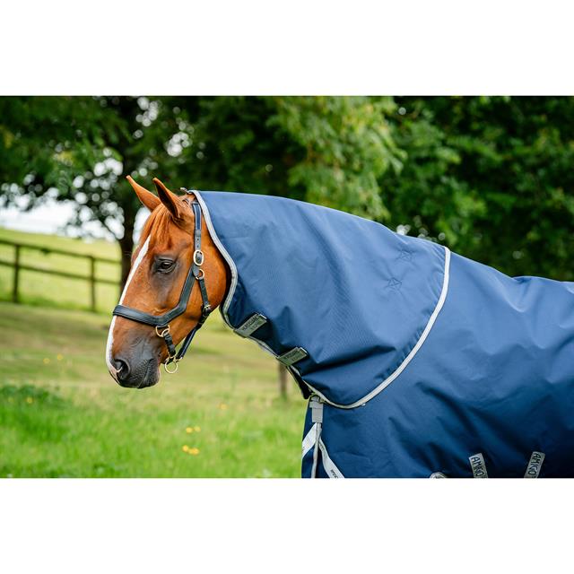 Halsstuk Horseware Amigo 0gr Donkerblauw-grijs