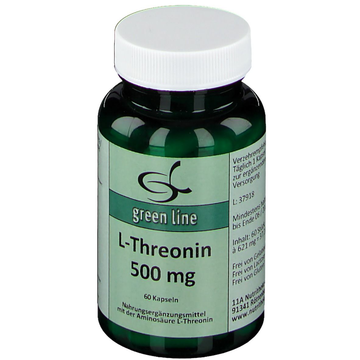 green line NUTRITHEKE L THREONIN 500 mg