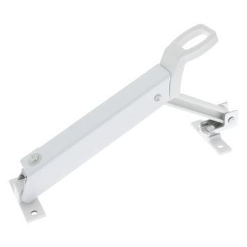 KARWEI raamuitzetter wit 14 cm buitendraaiende kiepramen