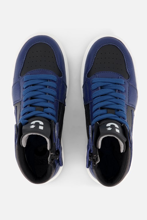 Muyters Sneakers blauw Leer
