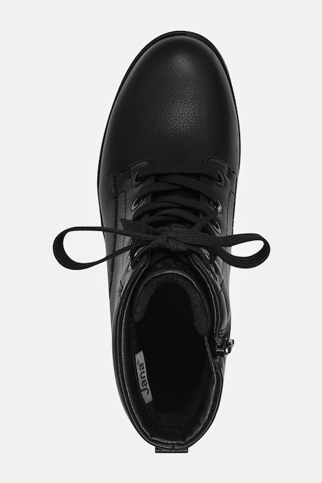 Vegan-Boots, Jana Softline, Zipper, Weite H