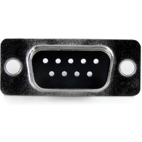 StarTech.com Adapteur Modulaire DB9 Mâle vers RJ45 Femelle Noir - DB9 à RJ45 M/F