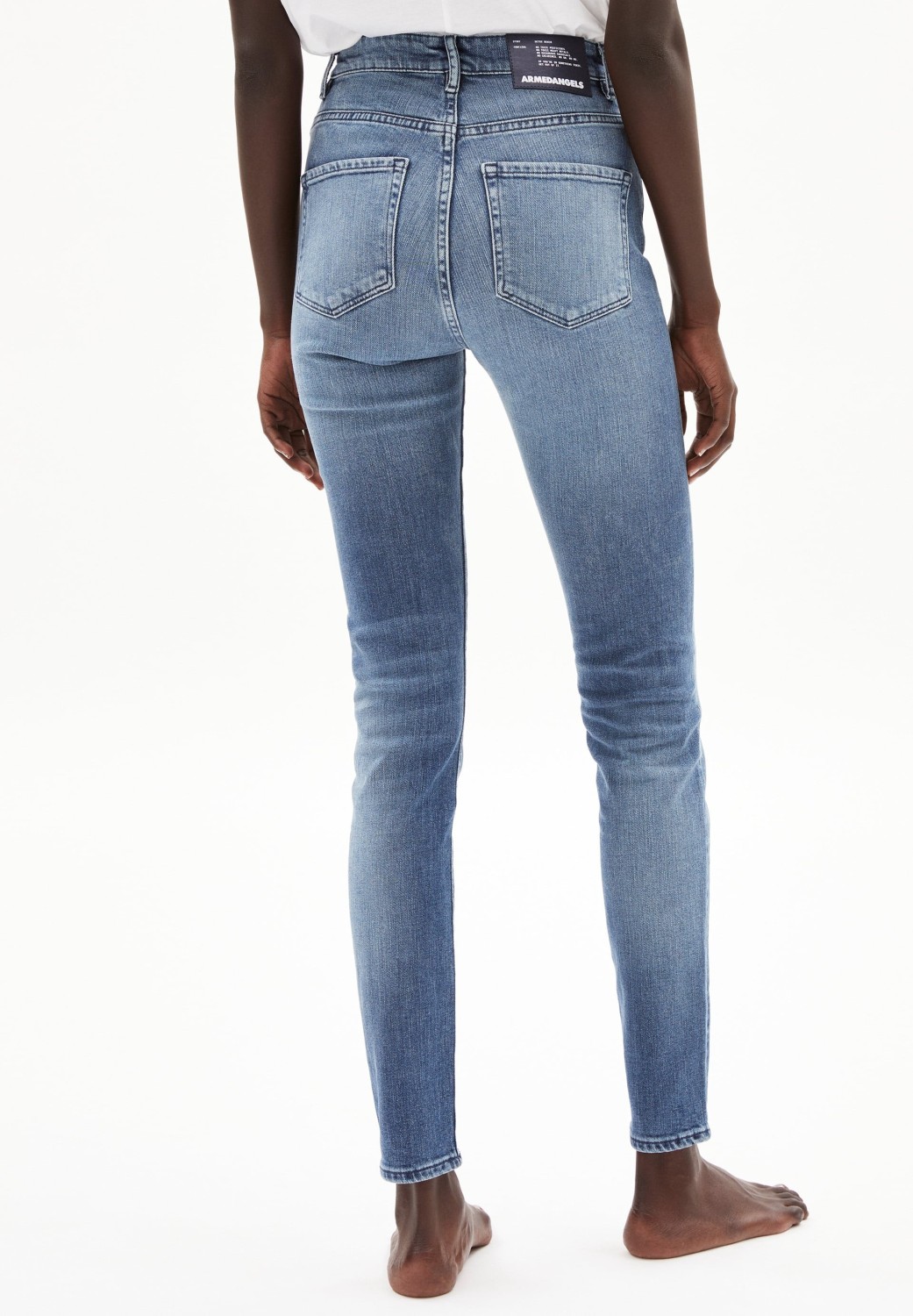 Armedangels Damen-Jeans Ingaa Stone Wash