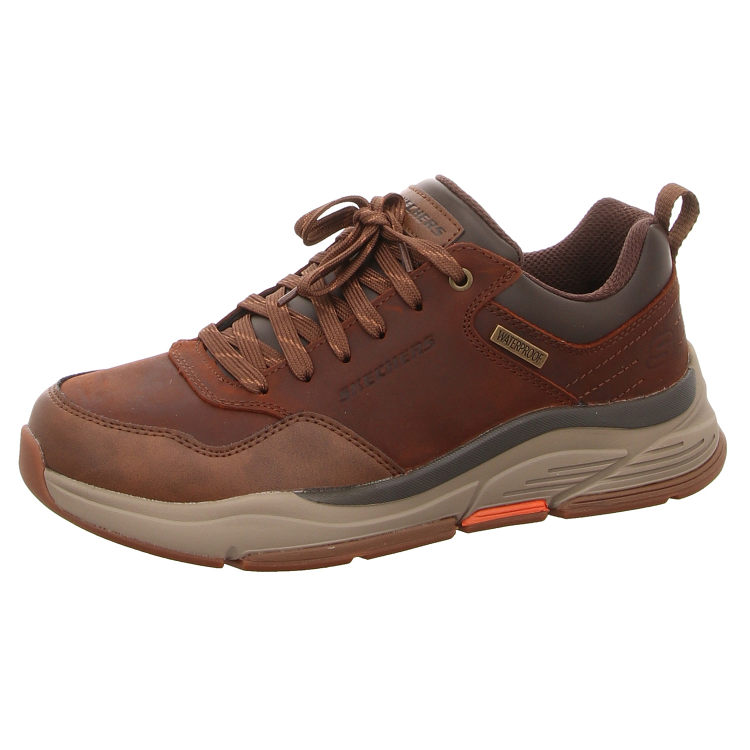 Skechers Schnürhalbschuh braun