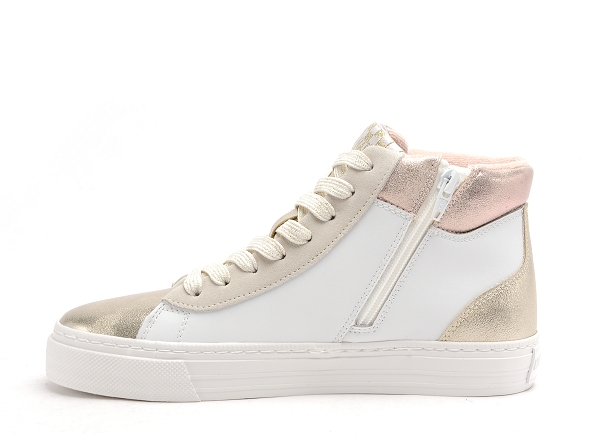 No name boots bottine femme strike mid cut blanc