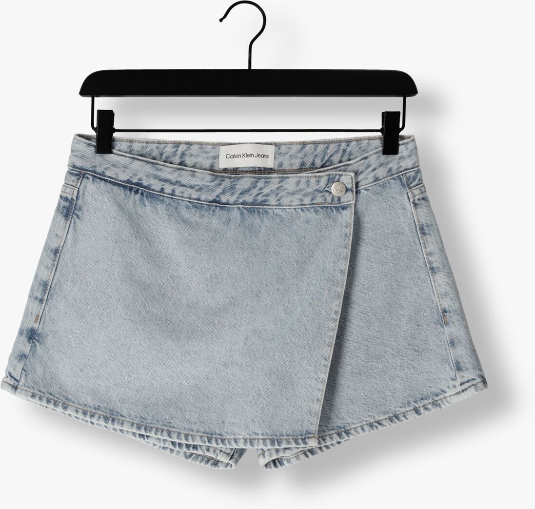 CALVIN KLEIN blauwe calvin klein shorts wrap skort