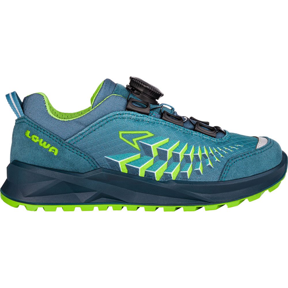 LOWA Ferrox GORE-TEX® LO Junior Wanderschuhe Kinder petrol