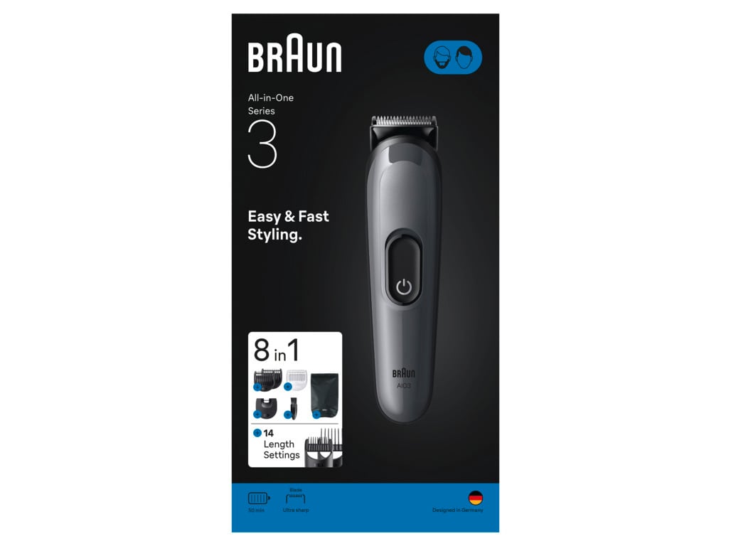 APARADOR MULTIFUNÇÕES BRAUN MGK3540 8 EM 1