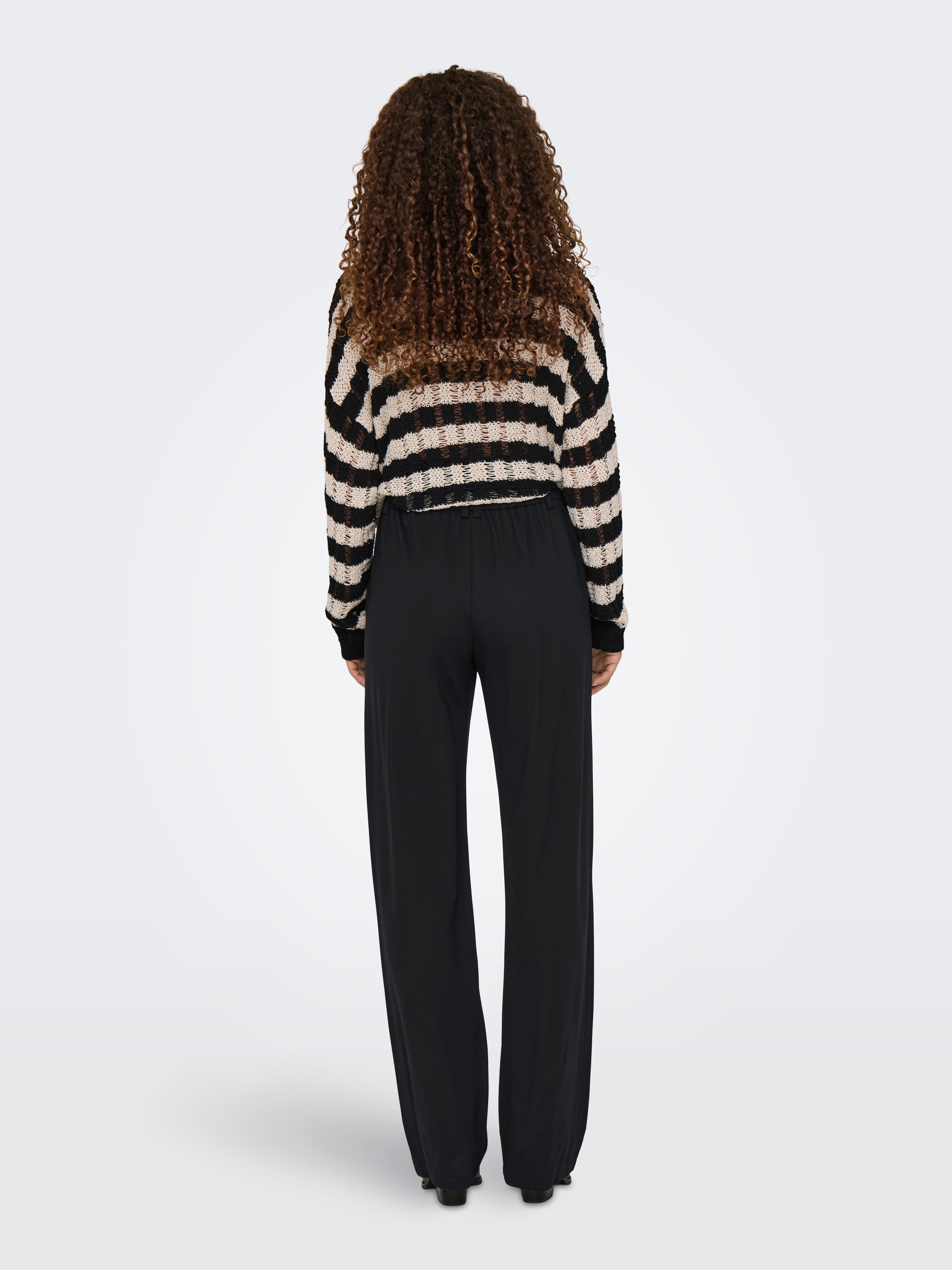 ONLY Anzughose »ONLPOPTRASH LIFE MW STRAIGHT PANT PNT«