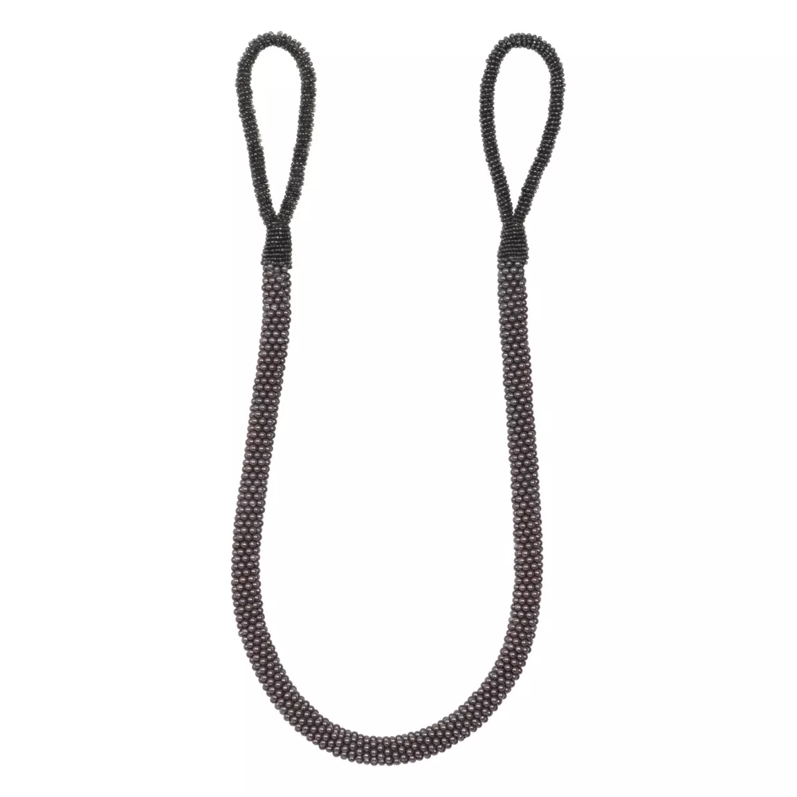 Embrasse rideau (80 cm) Pearl Gris graphite