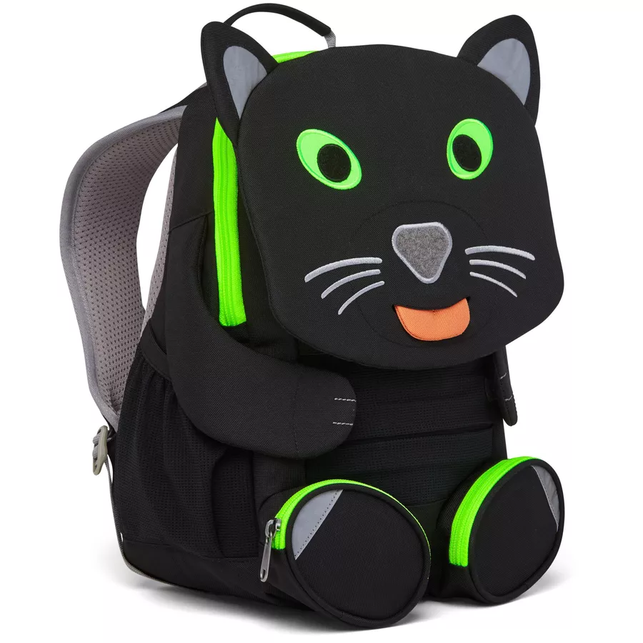 Affenzahn Große Freunde - Kinderrucksack: Panther schwarz Modell 2022