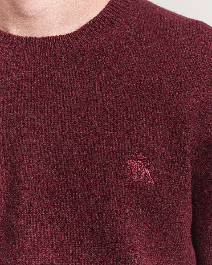 Baracuta Shetland Virgin Wool Crew Neck Andorra