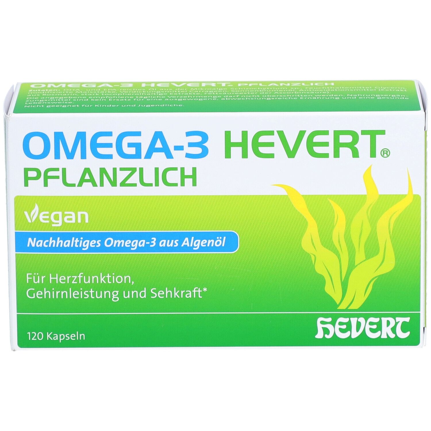 OMEGA-3 HEVERT pflanzlich Weichkapseln