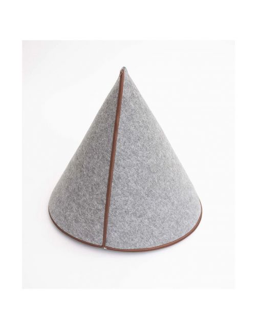 Pet & Co. Tipi Tonto Vilt Grijs - Hondenmand