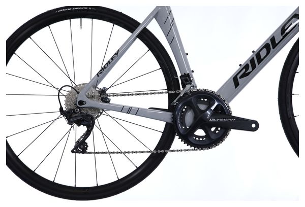 Vélo de Route Ridley Noah Disc Shimano Ultegra 11V 700 mm Gris Battleship