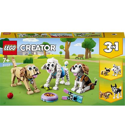 LEGO® Creator - Niedliche Hunde 31137 3-I-1 - 475 Teile