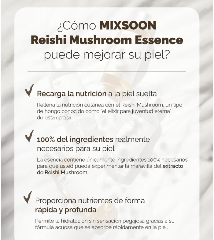 Mixsoon - Essência Facial Reishi Mushroom