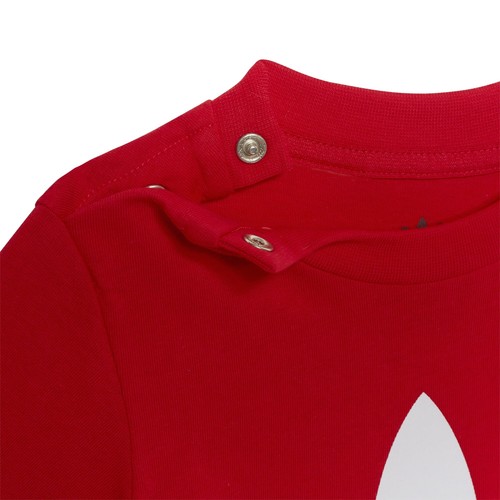 adidas Originals - TREFOIL TEE - Rouge