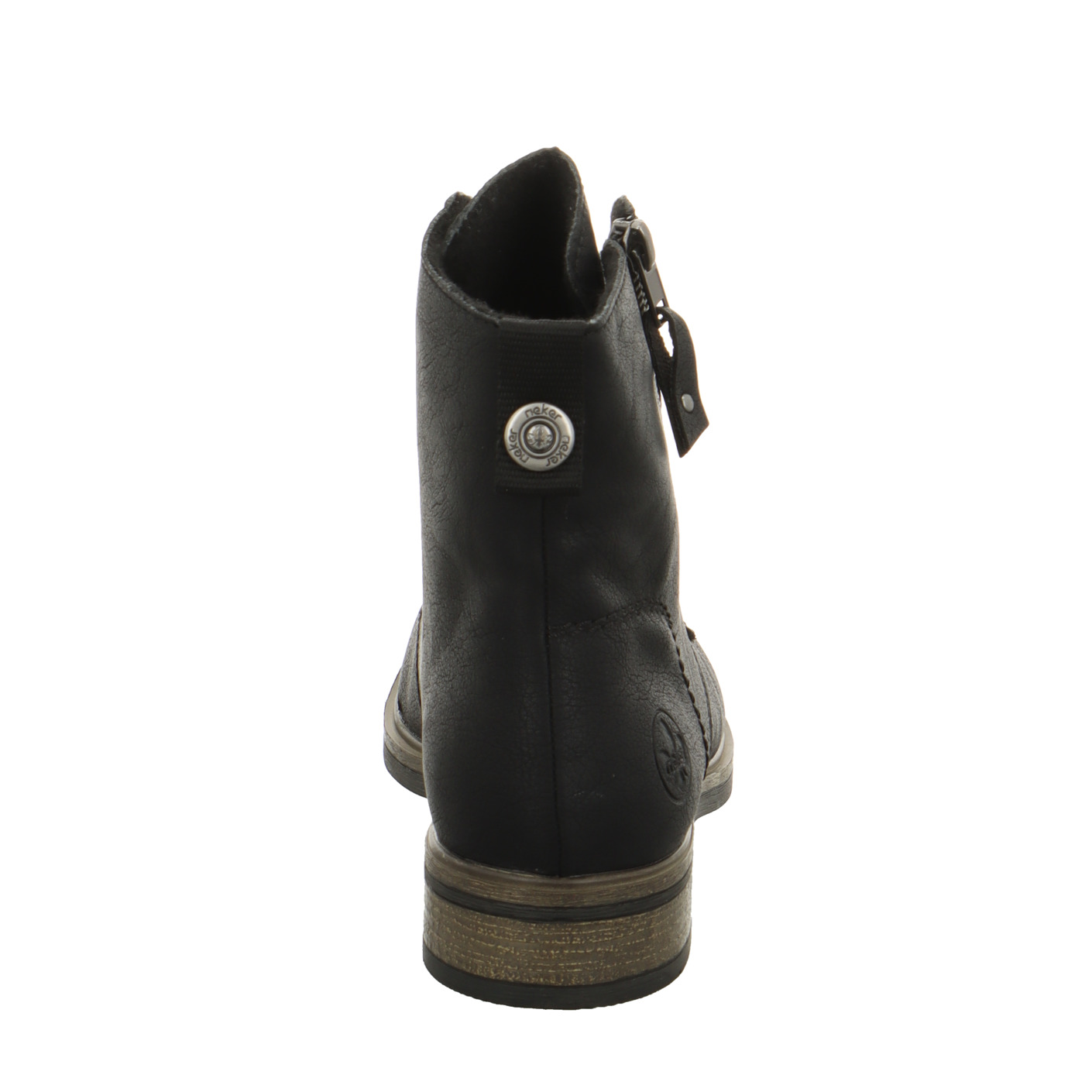 Schnürboots schwarz