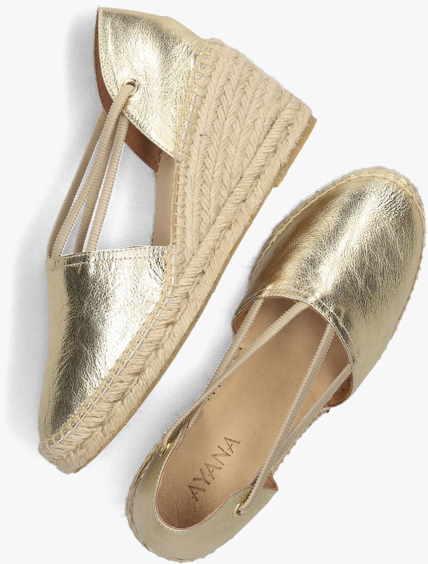 gouden ayana espadrilles yu688