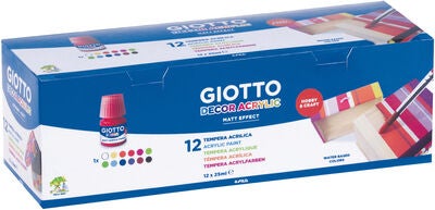 Giotto Decor Akrylfarger 300 ml 12-pack