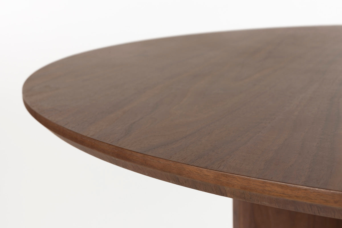 Housecraft Laurent Eettafel 120 cm Rond Hout Bruin