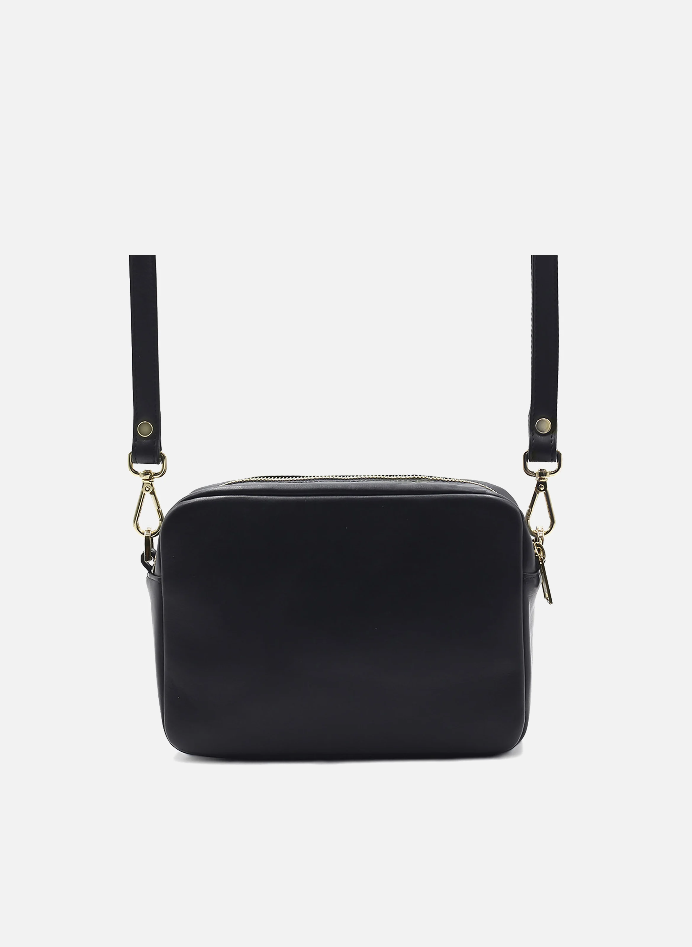 Gabrielle - Sac en cuir lisse | Noir