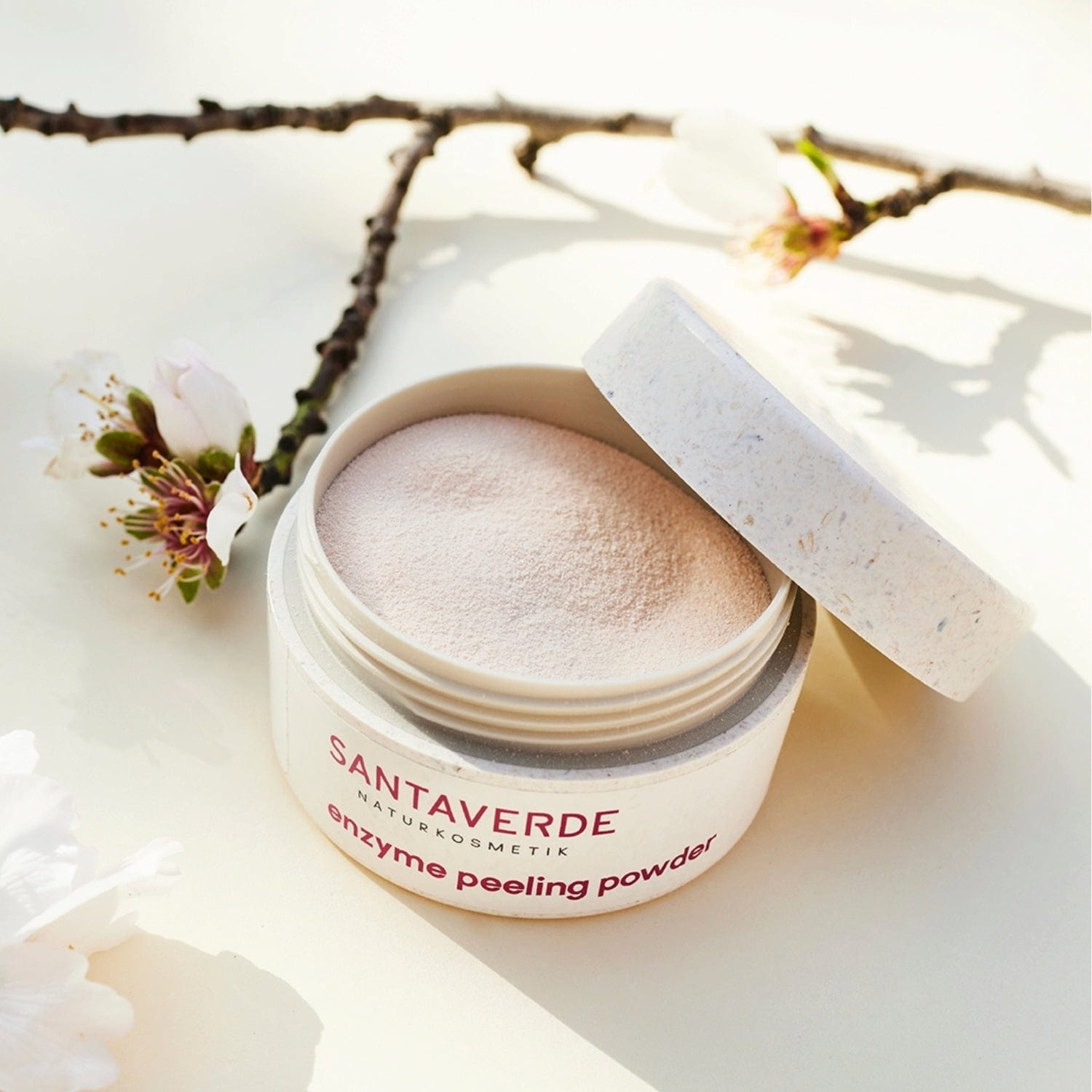 SANTAVERDE  FACE CARE enzyme peeling powder, 23 g
