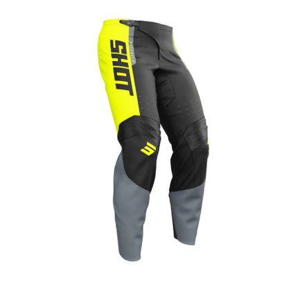 Pantalon cross Shot DRAW - LEAGUE - ENFANT - Jaune / Noir