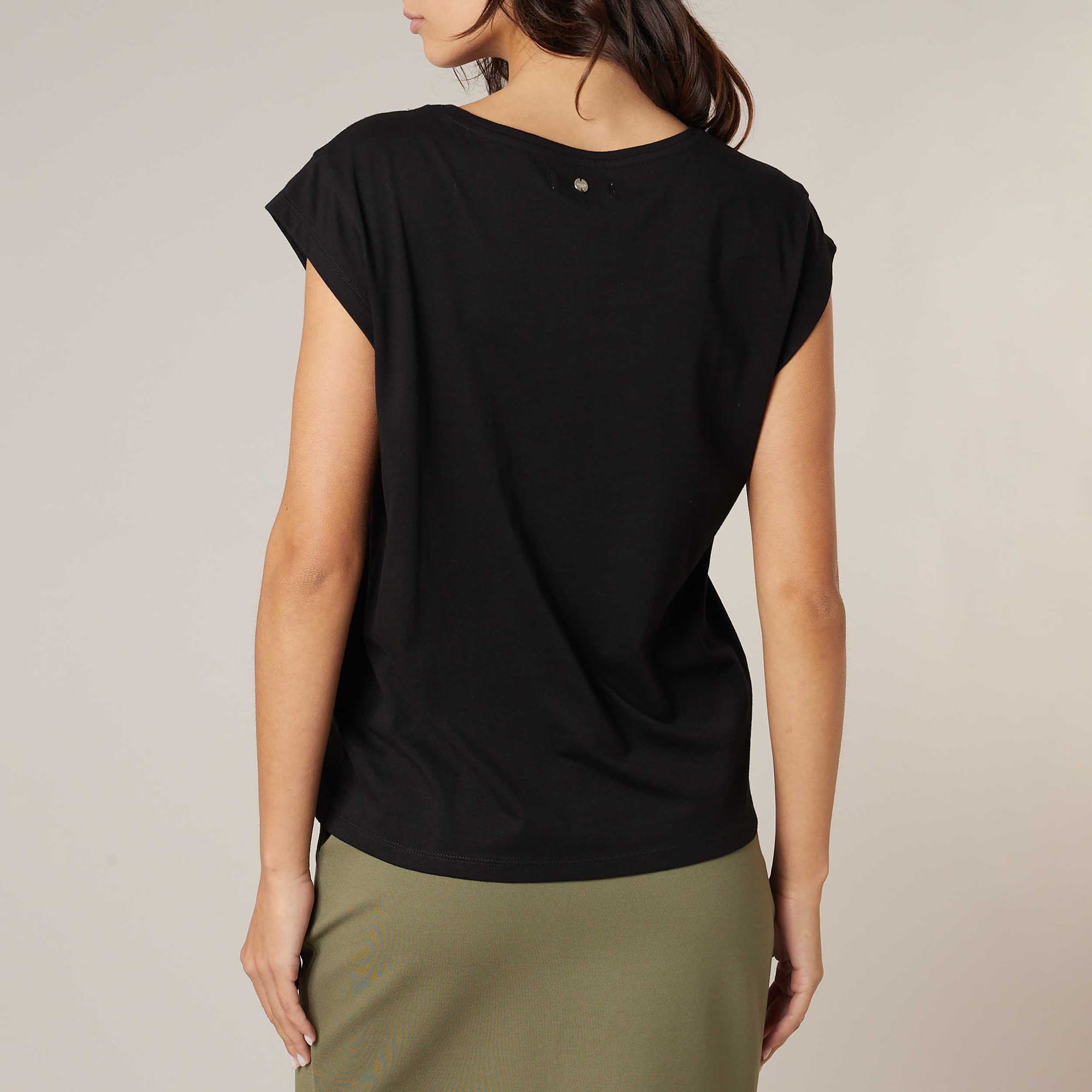 T-shirt Femme noir