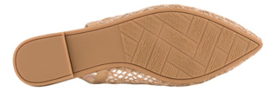 NOË Collection Slingback Mesh Ballerina Beige 2416101680 | Skoringen