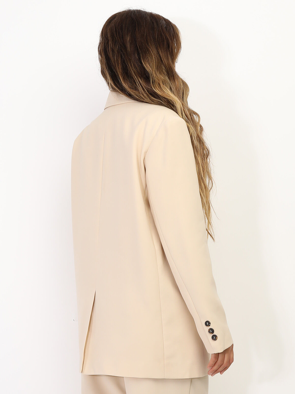 Veste de costume oversize- Beige