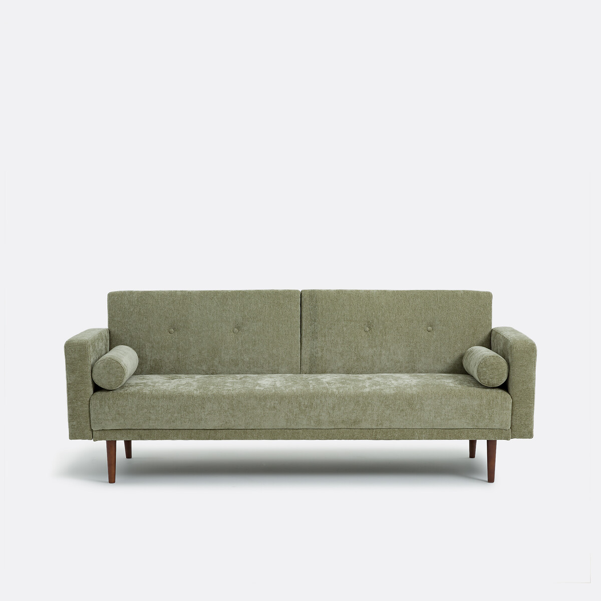 LA REDOUTE INTERIEURS<br>Sofá cama de 3 lugares, chenille, Tuske