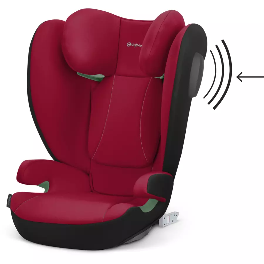 cybex Silver Kindersitz Solution B3 I-Fix Dynamic Red