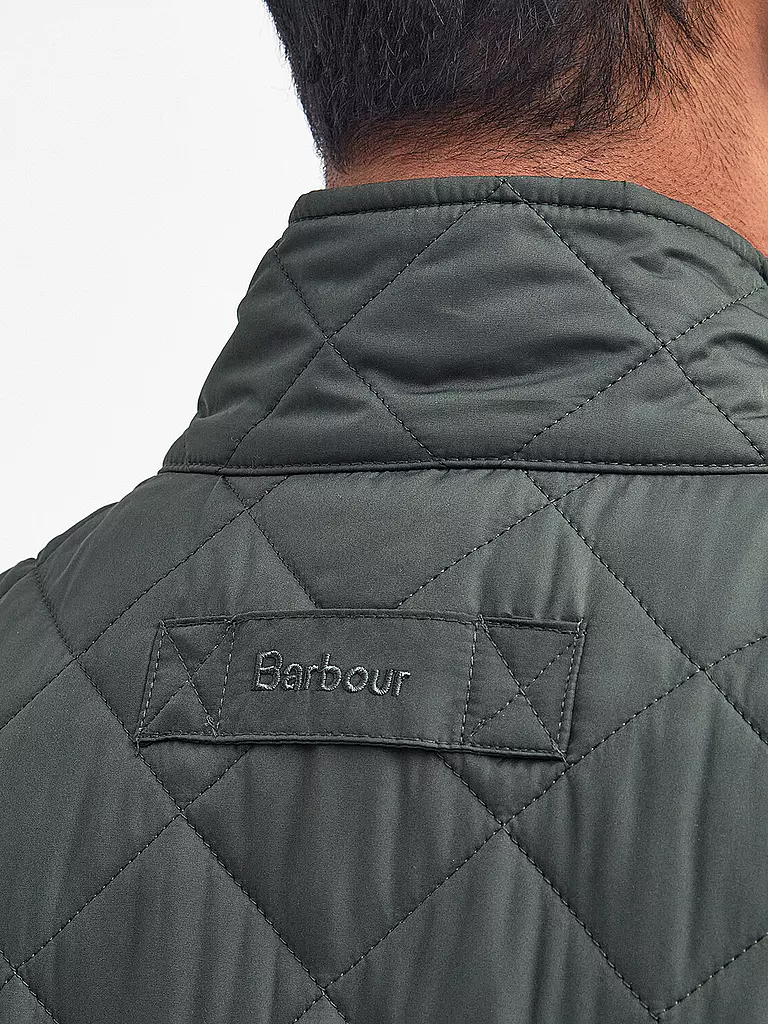 BARBOUR Steppgilet LOWERDALE olive