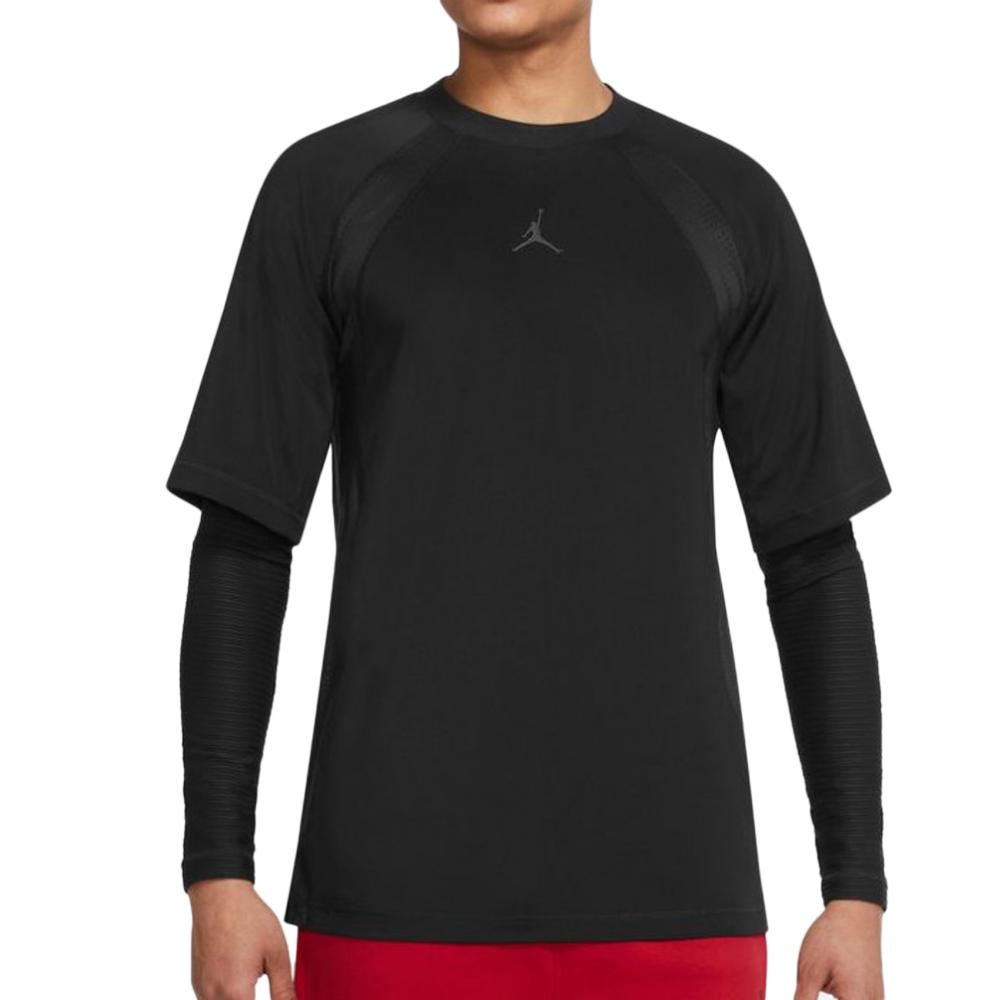 Nike T-shirt Manches Longues Noires Homme Nike Sprt Stmt