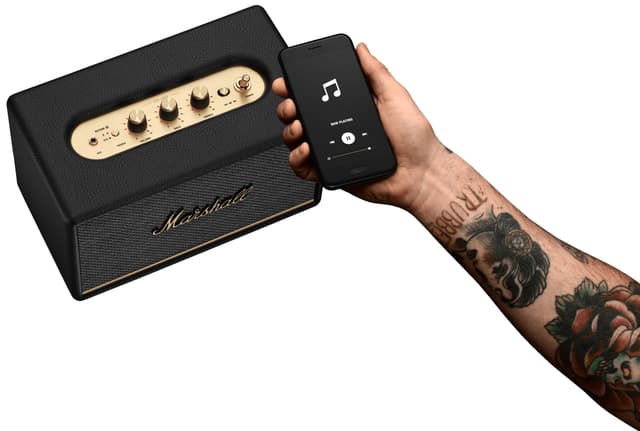 Marshall Acton III Bluetooth højttaler (sort)