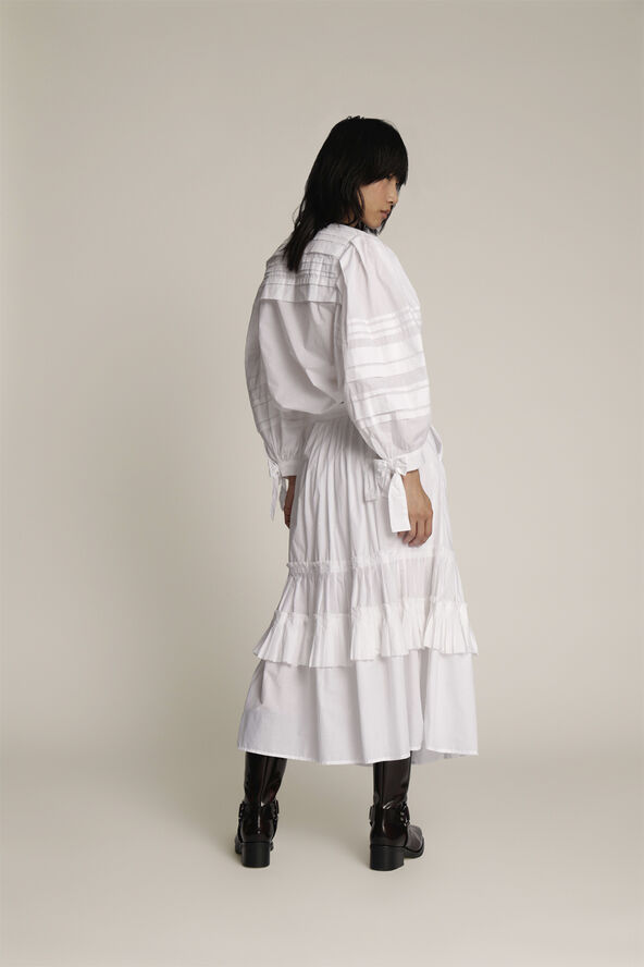 MUNTHE KAGGA Organic Cotton Blouse White