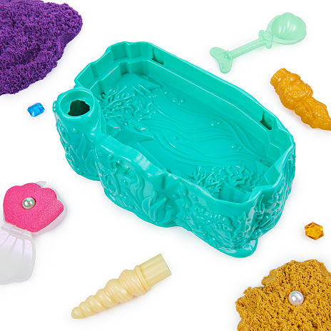 Kinetic Sand havfrue krystal legesæt