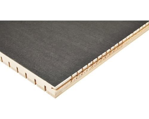 Akoestisch paneel LIGNO® wit geprepareerd, lamelbreedte: normaal 21 mm, 1455 x 300 x 25 mm