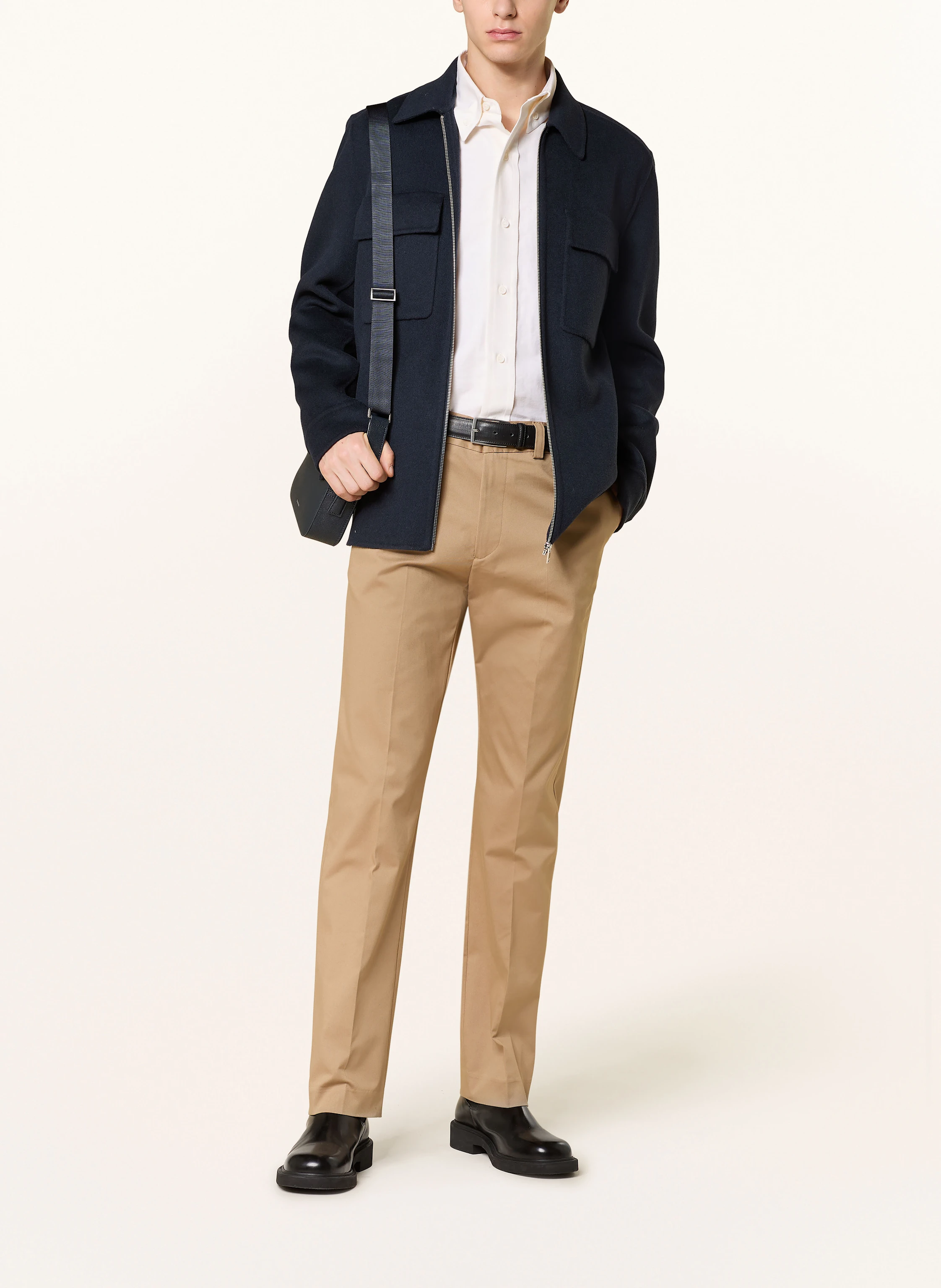 SANDRO Piqué-Chino Regular Fit