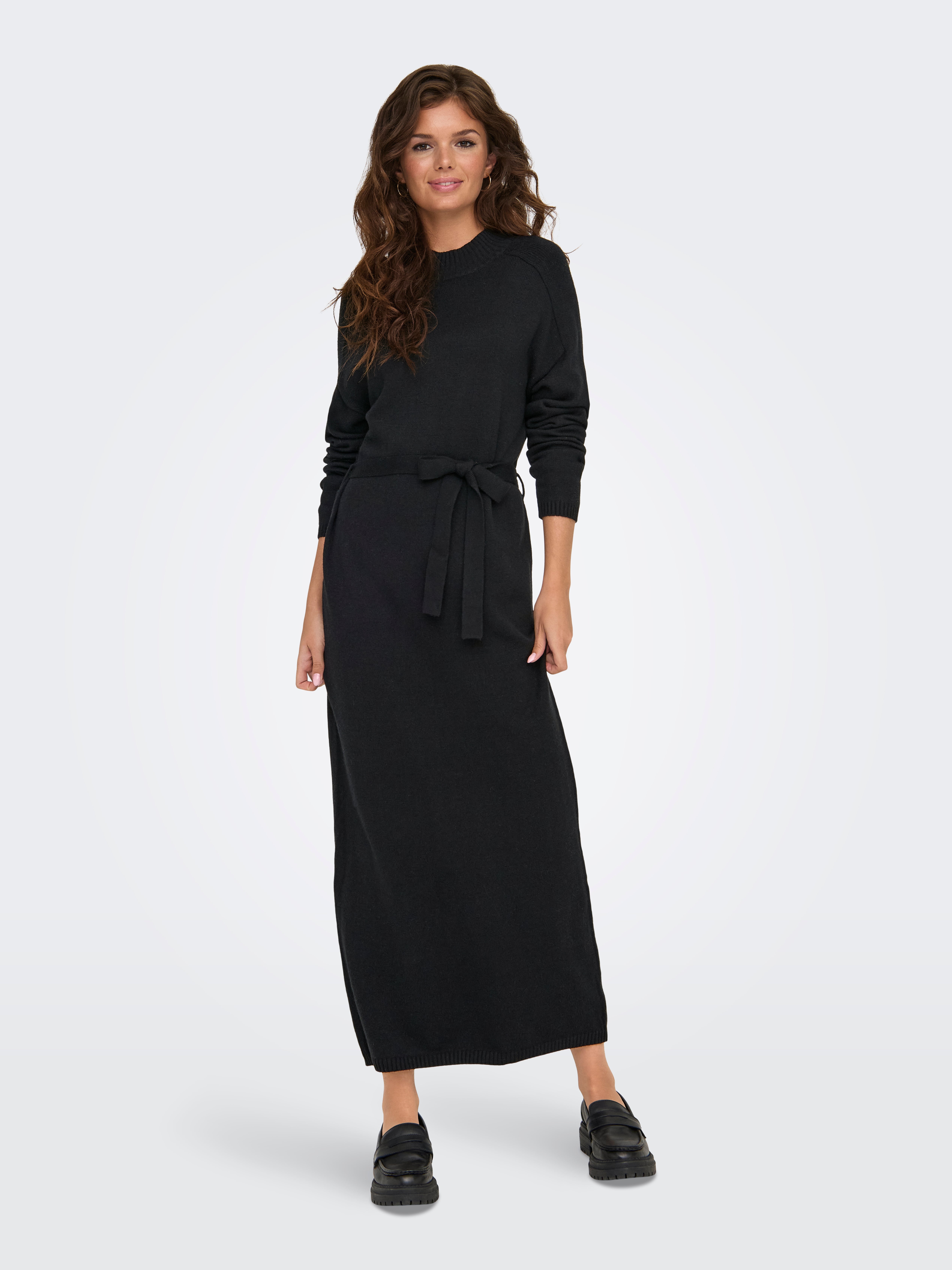 ONLLEVA Langes Kleid Black