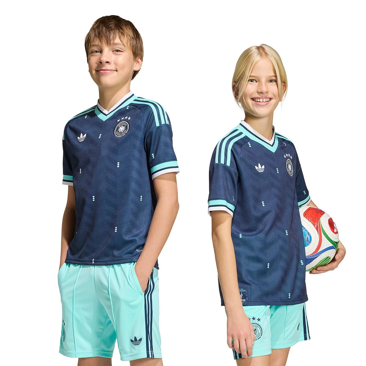 Camisola adidas Alemanha Segundo equipamento Mundial 2026 Criança