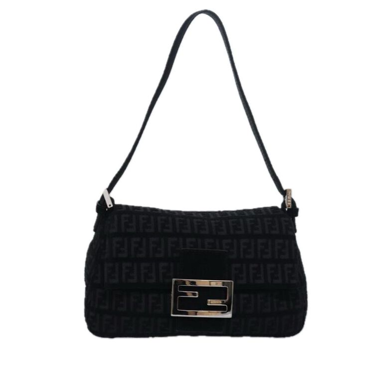 Fendi Vintage Fendi Baguette Mamma Black