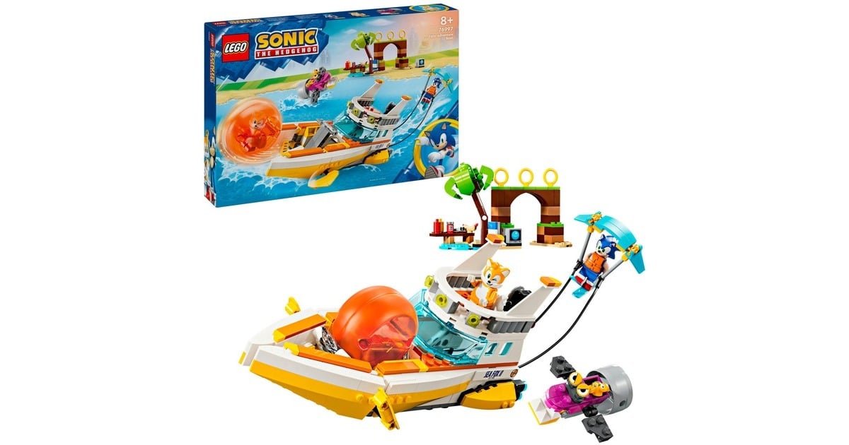 LEGOSonic the Hedgehog - Tails' avonturenboot Constructiespeelgoed  (76997)