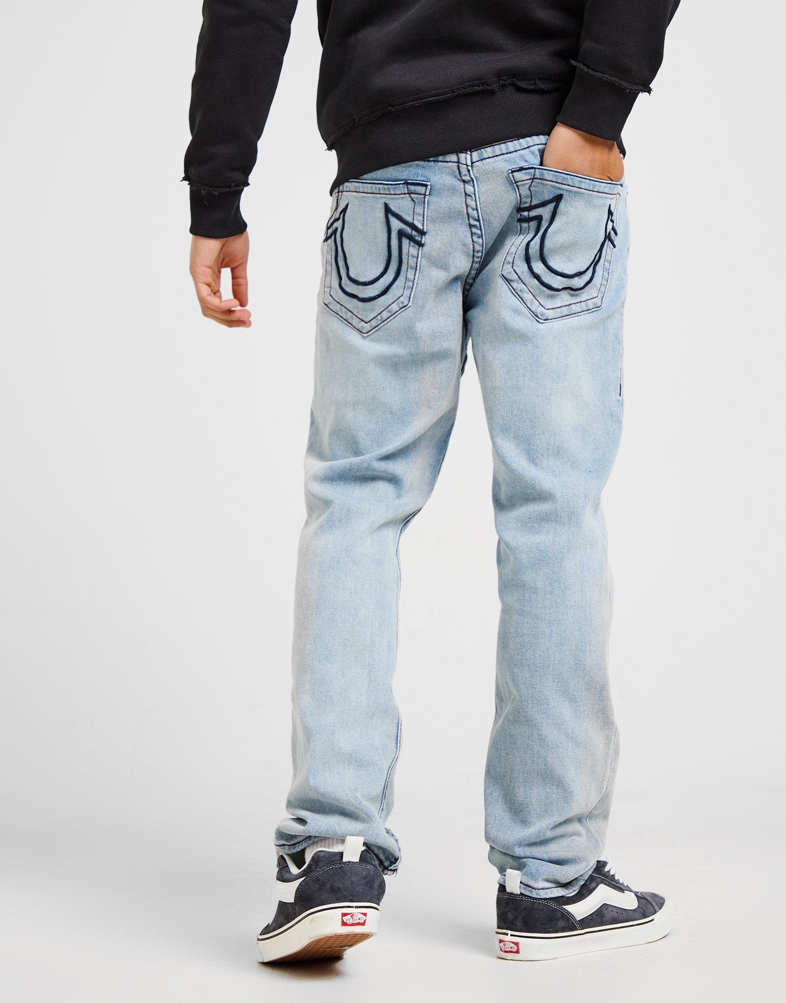 True Religion Jean Geno Embosssed Homme